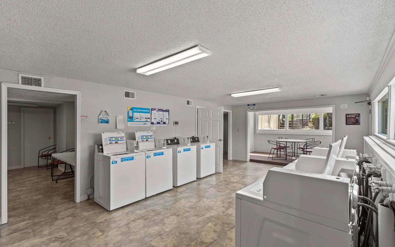 Arbors of Grandview - a laundry center with washer and dryers