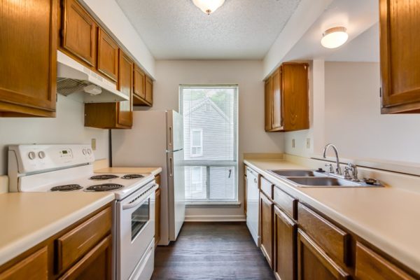 WLMO 3 Open kitchen at apartment in Kansas City