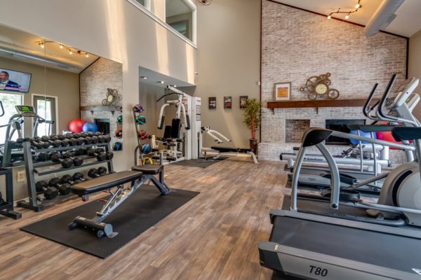 WRKS 2 Apartment fitness center in Kansas City